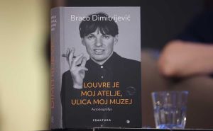 Foto: Dž. K. / Radiosarajevo.ba / S promocije autobiografije Brace Dimitrijevića