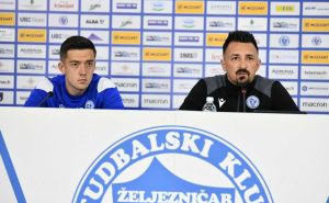 Foto: A. K. / Radiosarajevo.ba / Press konferencija FK Željezničara pred derbi