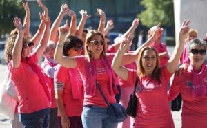 Foto: Dž. K. / Radiosarajevo.ba / Međunarodni dan borbe protiv raka dojke