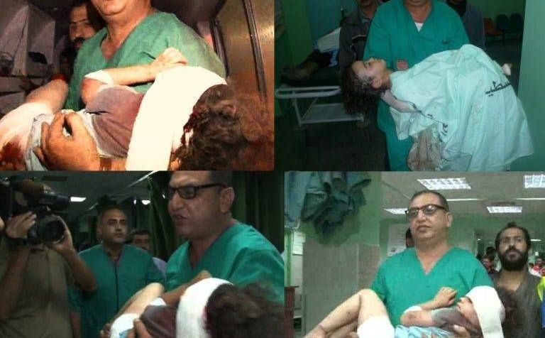 Ahmed Shaheed u bolnici u Gazi