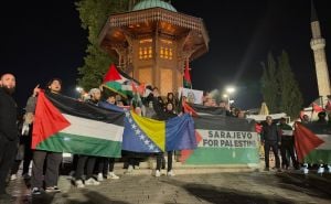 FOTO: AA / Protest zbog izraelskog napada na bolnicu u Gazi