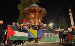 FOTO: AA / Protest zbog izraelskog napada na bolnicu u Gazi