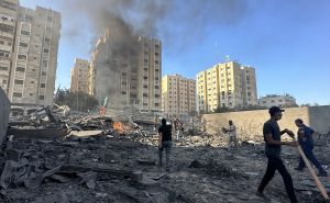 FOTO: AA / Napad na džamiju u Gazi