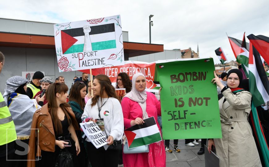 Protest podrške Palestini