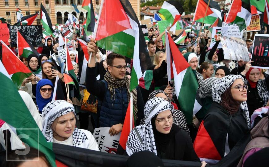 Protest podrške Palestini