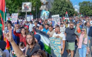FOTO: AA / S protesta u Podgorici za Palestinu