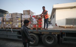 Foto: AA / Stigao novi konvoj pomoći za Pojas Gaze