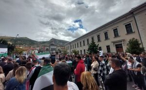 Foto: Facebook / Protest podrške narodu Palestine u Mostaru