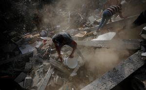 Foto: Anadolija / Pojas Gaze u ruševinama