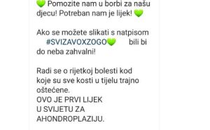 Foto: Instagram/Screenshot / Story na Instagramu Doris Pinčić