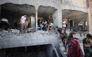 FOTO: AA / Pomoć ranjenima - Pojas Gaze