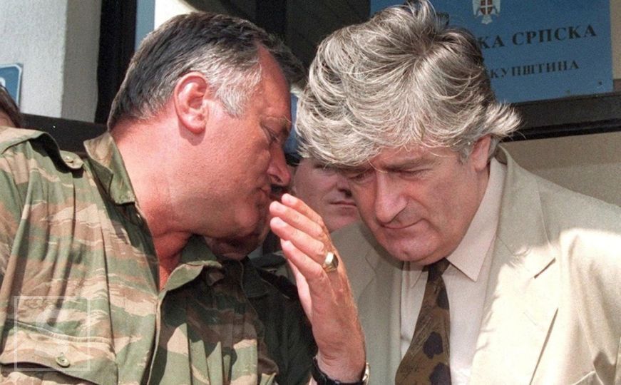 Slobodan Milošević i Radovan Karadžić