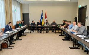 Foto: Saopćenje / Bećirović na sastanku s predstavnicima bh. dijaspore