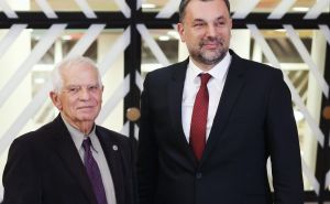 Foto: Ministarstvo vanjskih poslova BiH / Josep Borrell i Elmedin Konaković u Briselu