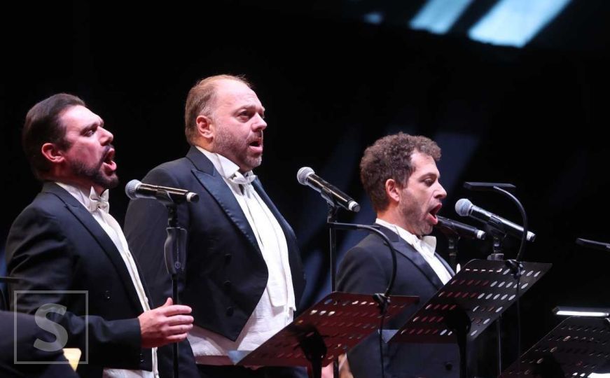 Koncert Tri tenora u Sarajevu