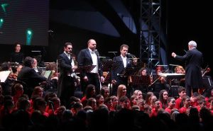 Foto: Dž. K. / Radiosarajevo.ba / Koncert Tri tenora u Sarajevu