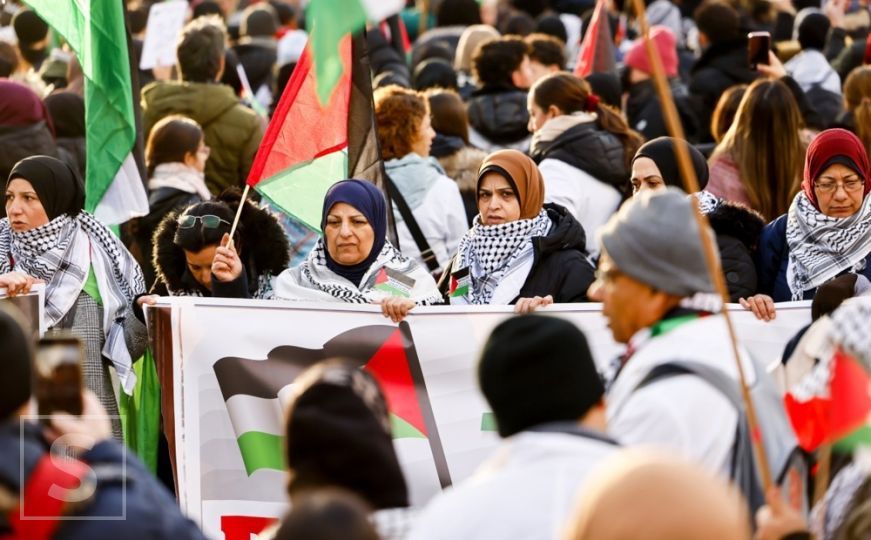 Protest u Berlinu za Gazu
