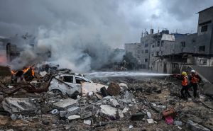 FOTO: AA / Bombardovanje Gaze