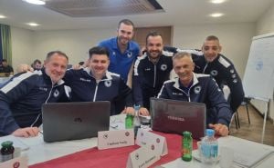 Foto: Privatni album  / Romeo Mitrović, Vladimir Vasilj, Lovro Skaramuca, Adis Nurković, Vladimir Damjanić, Velibor Pudar