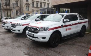 Foto: Dženan Kriještorac / Radiosarajevo.ba / Donacije automobila za Crveni križ