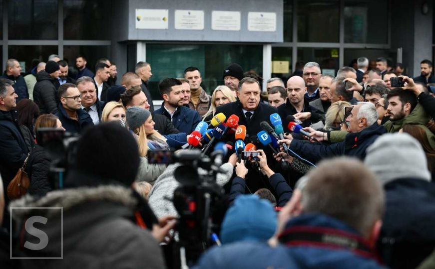 Milorad Dodik nakon ročišta ispred Suda BiH