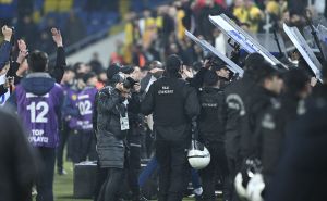 FOTO: AA / Incident na utakmici turske lige