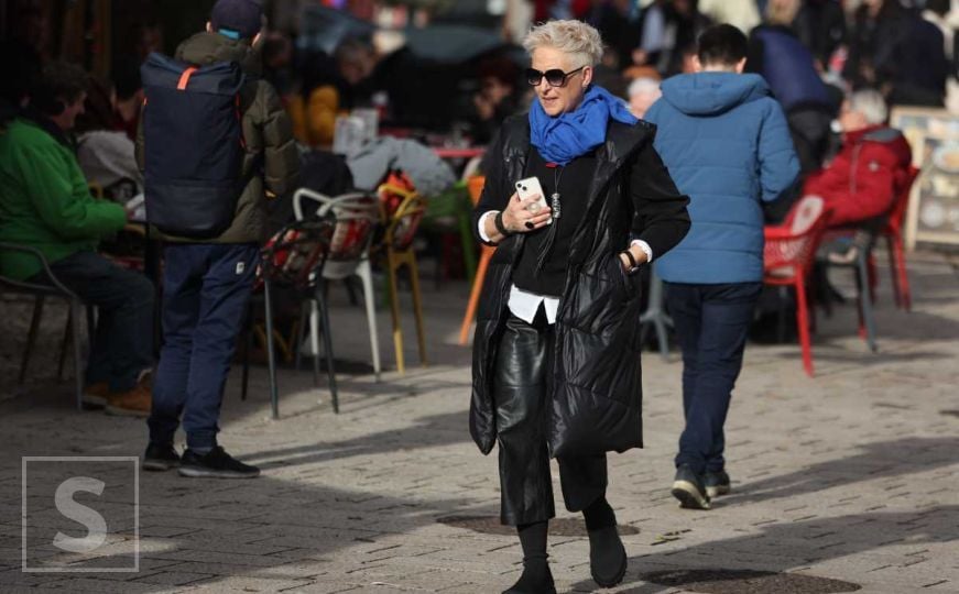 Ugodna temperatura u Sarajevu izmamila građane na ulice