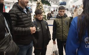 Foto: MVP BiH / Dječaci evakuisani iz Gaze stigli u Sarajevo