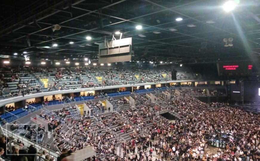 Arena Zagreb uoči koncerta