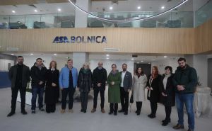Foto: Dž. K. / Radiosarajevo.ba / Visoka delegacija iz Ambasade Austrije u BiH u posjeti ASA Bolnici i ASA Institutu