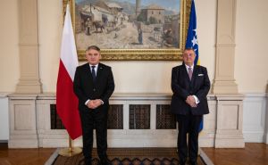 Foto: Predsjedništvo BiH / Željko Komšić i Andrzej Jasionowski