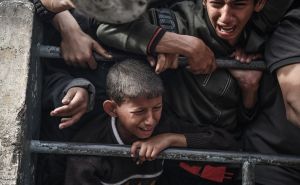 Foto: AA / Potresni prizori djece iz Pojasa Gaze
