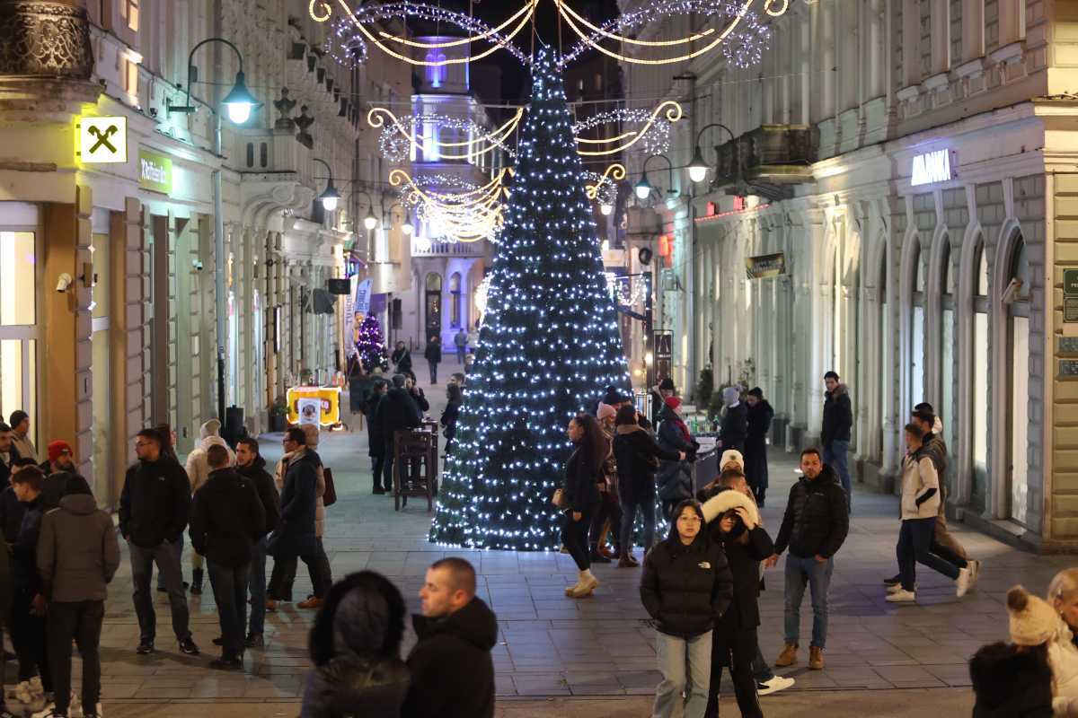 Božić u centru Sarajeva