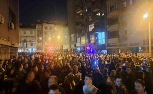 Foto: X.com / Protesti u Beogradu, 25. decembar
