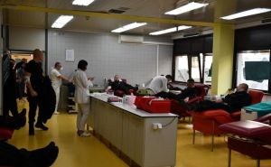 Foto: MUP KS / Akcija dobrovoljnog darivanja krvi