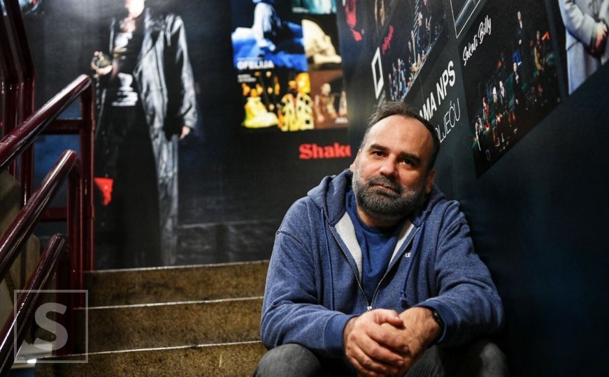 Dino Mustafić, direktor Narodnog pozorišta Sarajeva