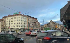 Foto: Radiosarajevo.ba / Kolaps u saobraćaju u centru Sarajeva