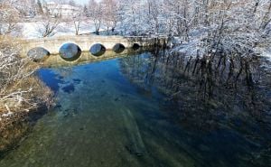 Foto: A.K./Radiosarajevo.ba / Rimski most u zimskoj idili