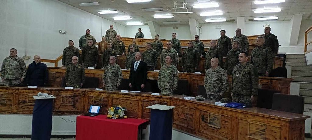 Ministar Helez na svečanoj primopredaji dužnosti komandanta 5. pješadijske brigade OS BiH