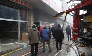 Foto: Dž.K./Radiosarajevo / Požar na pijaci Heco