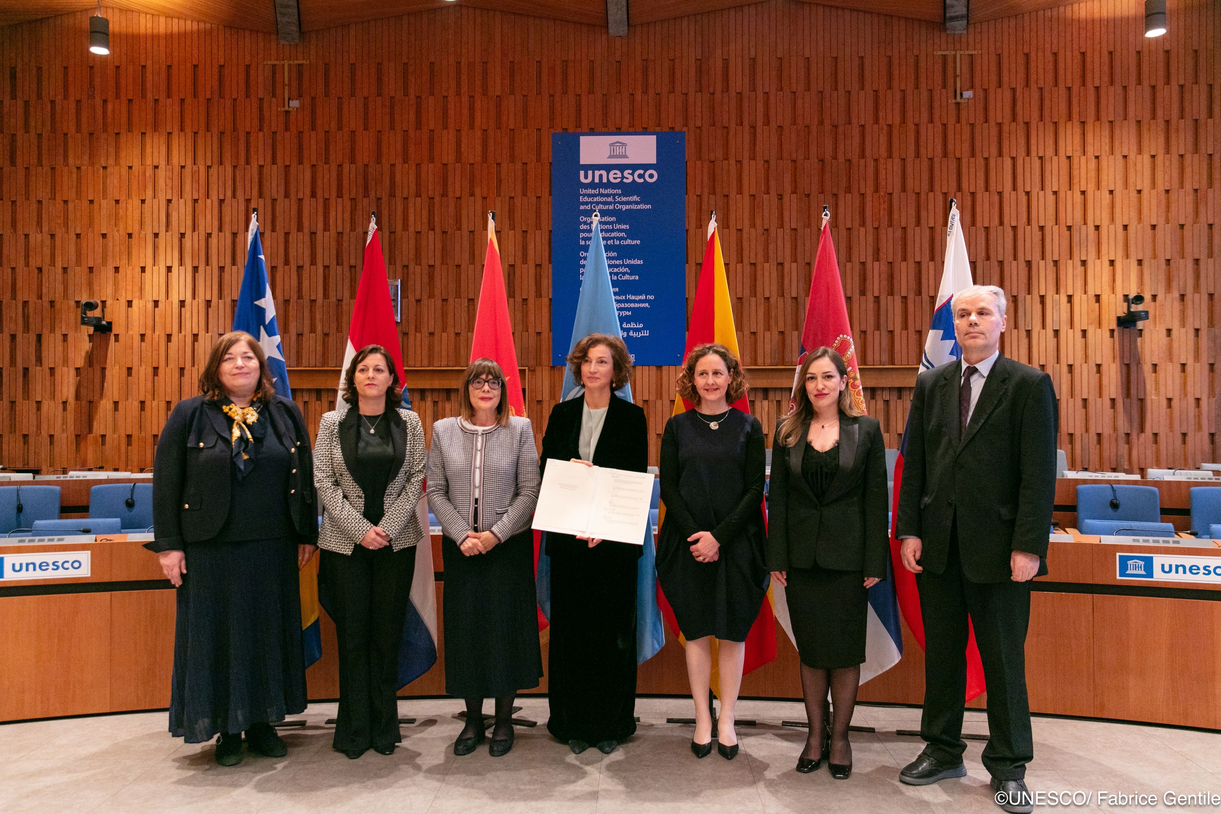 Potpisivanje Sporazuma u UNESCO-u između zemalja nasljednica bivše Jugoslavije