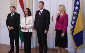 Foto: Dž. K. / Radiosarajevo.ba / Predsjednica Mađarske u Predsjedništvu BiH