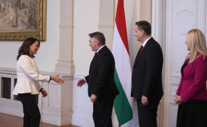 Foto: Dž. K. / Radiosarajevo.ba / Predsjednica Mađarske u Predsjedništvu BiH