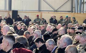 FOTO: Facebook / Ministar Isak prisustvovao svečanoj primopredaji komandne dužnosti EUFOR-a