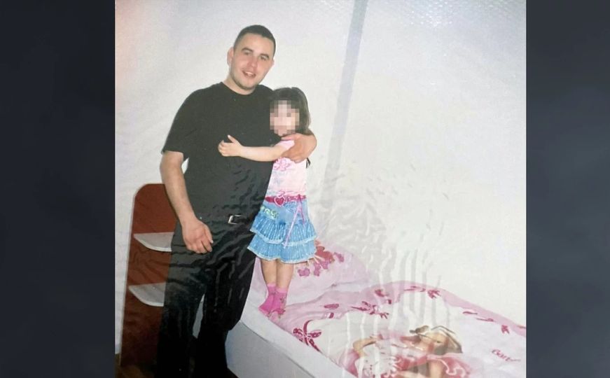 Saša Kulišić i njegova kćerka