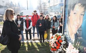 Foto: Dž. K. / Radiosarajevo.ba / Obilježena godišnjica smrti Denisa Mrnjavca