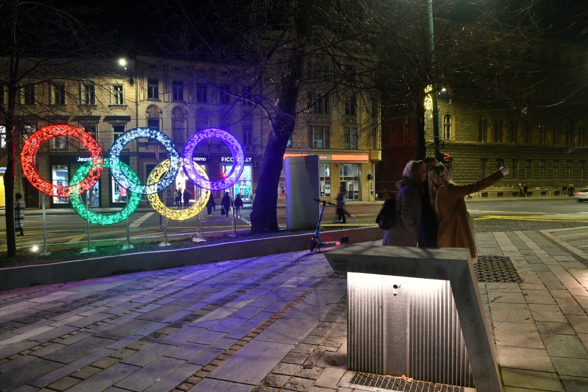 Olimpijski krugovi u Sarajevu
