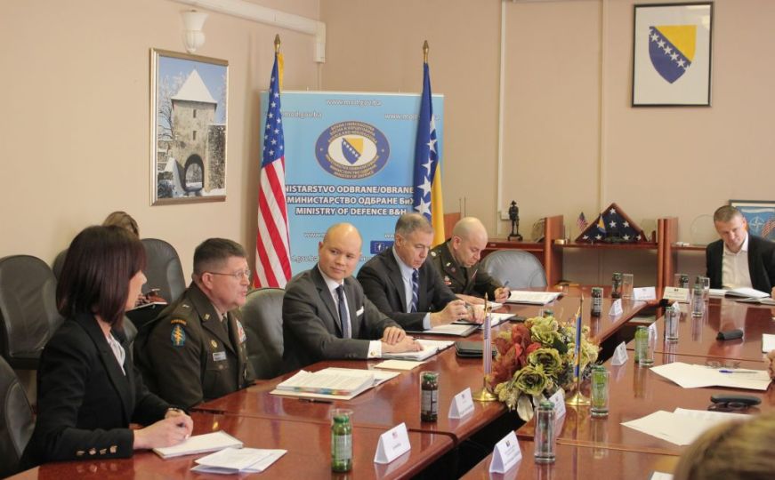 SAD u posjeti Ministarstvu odbrane BiH