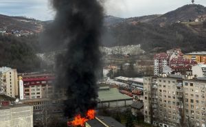 Foto: Čitatelj/Radiosarajevo.ba / Požar u Sarajevu
