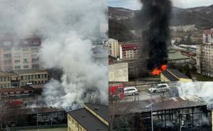 FOTO: Radiosarajevo.ba / Požar na Čengić Vili